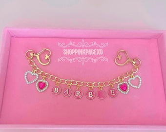 Purse charms, purse chain, NAME of your choice purse chain.