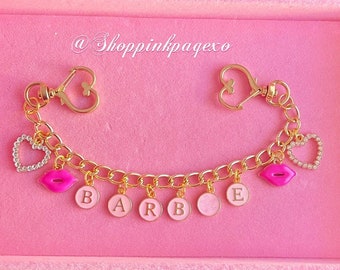 Girly Purse charm, purse chain.