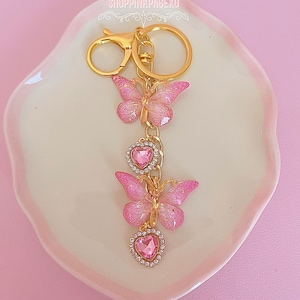 Butterfly keychain l