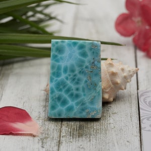 Larimar slab, AAA larimar cabochon , cabochon Larimar , turtleback sea blue pattern, christmas gift