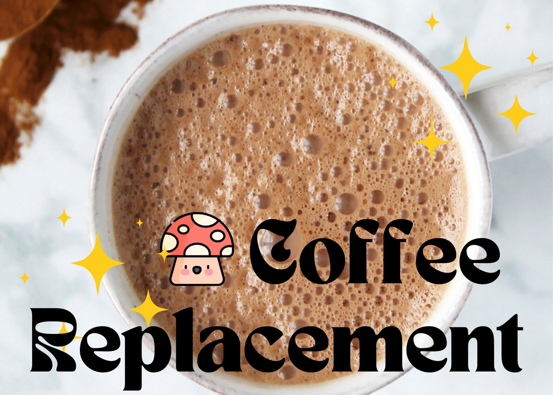 Coffee Replacement Mix Cacao Mushroom Latte Adaptogenic Etsy