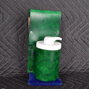 Massage holster for pump jar
