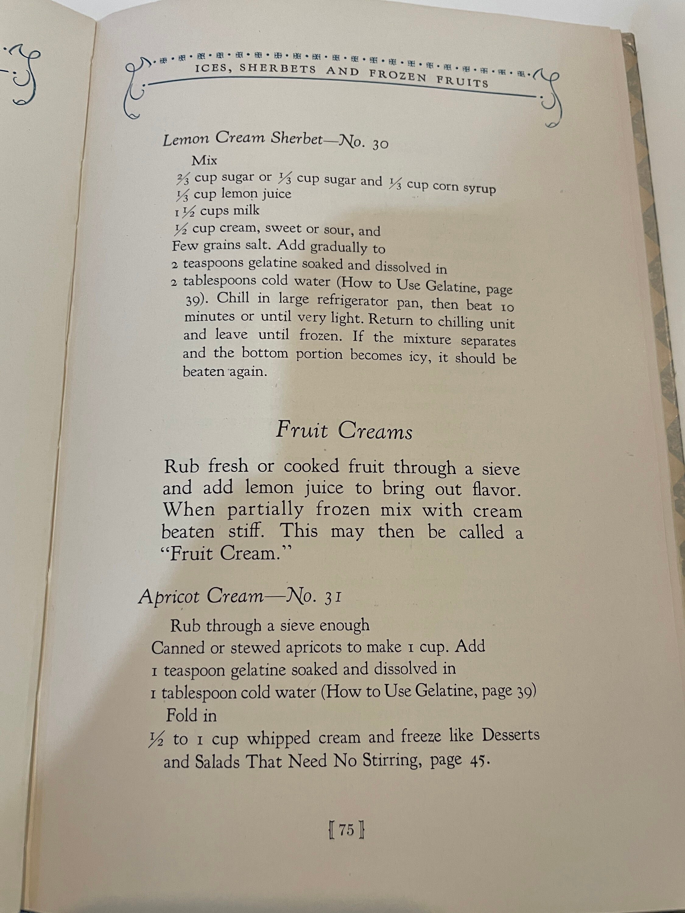 Electric Refrigerator Recipes and Menus Specially Prepared for Etsy