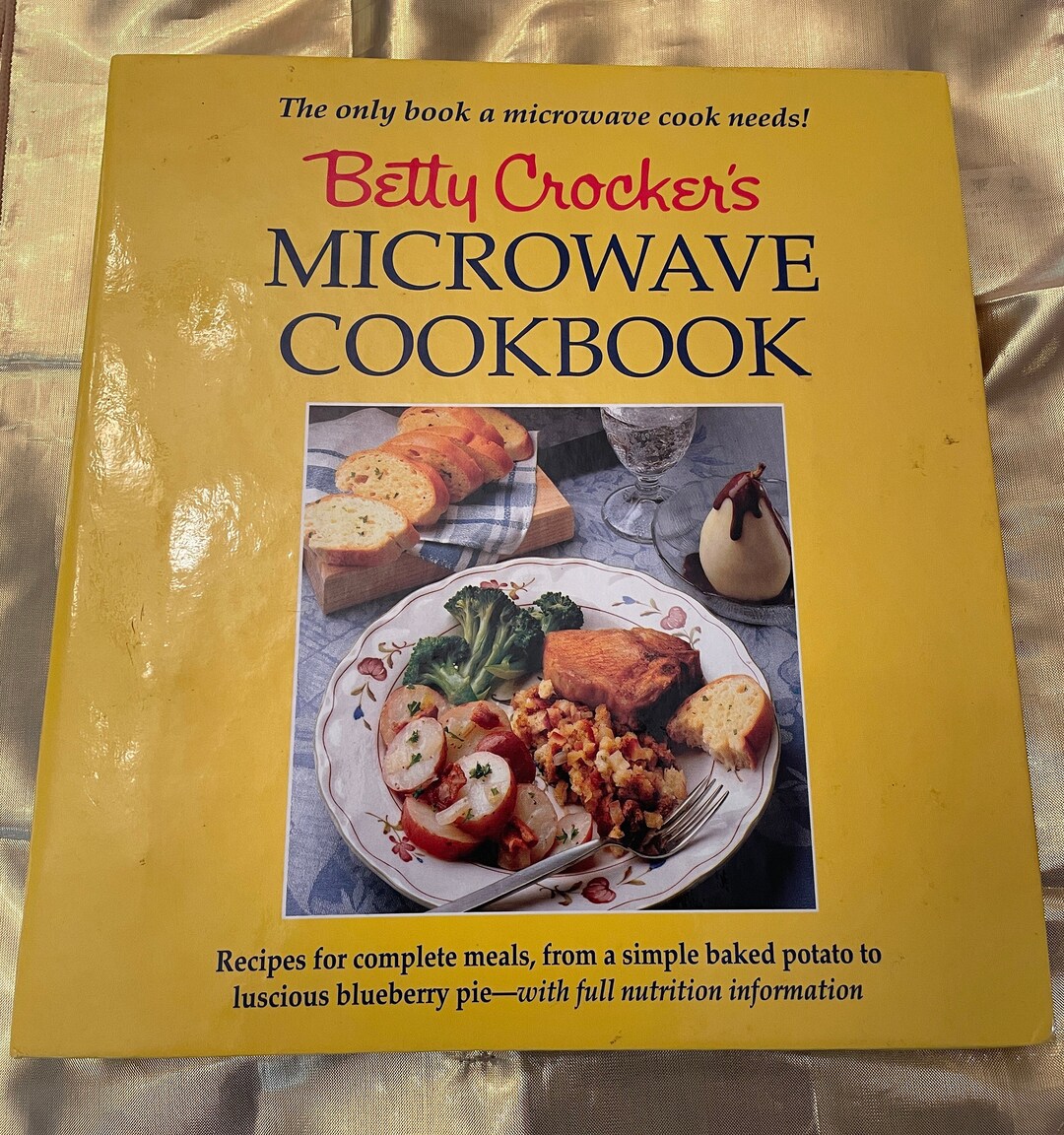 Betty Crocker's Microwave Cookbook Etsy