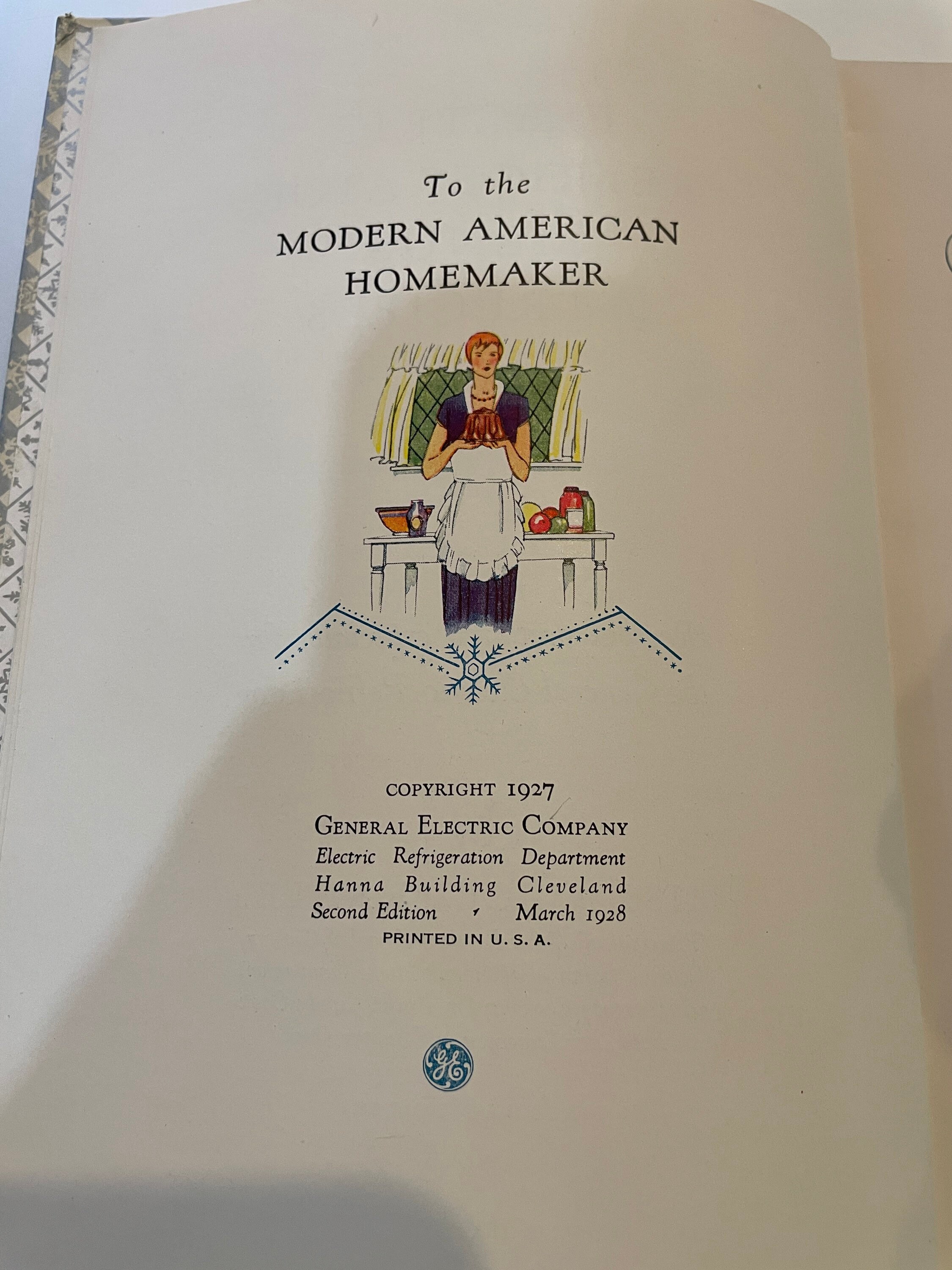 Electric Refrigerator Recipes and Menus Specially Prepared for Etsy