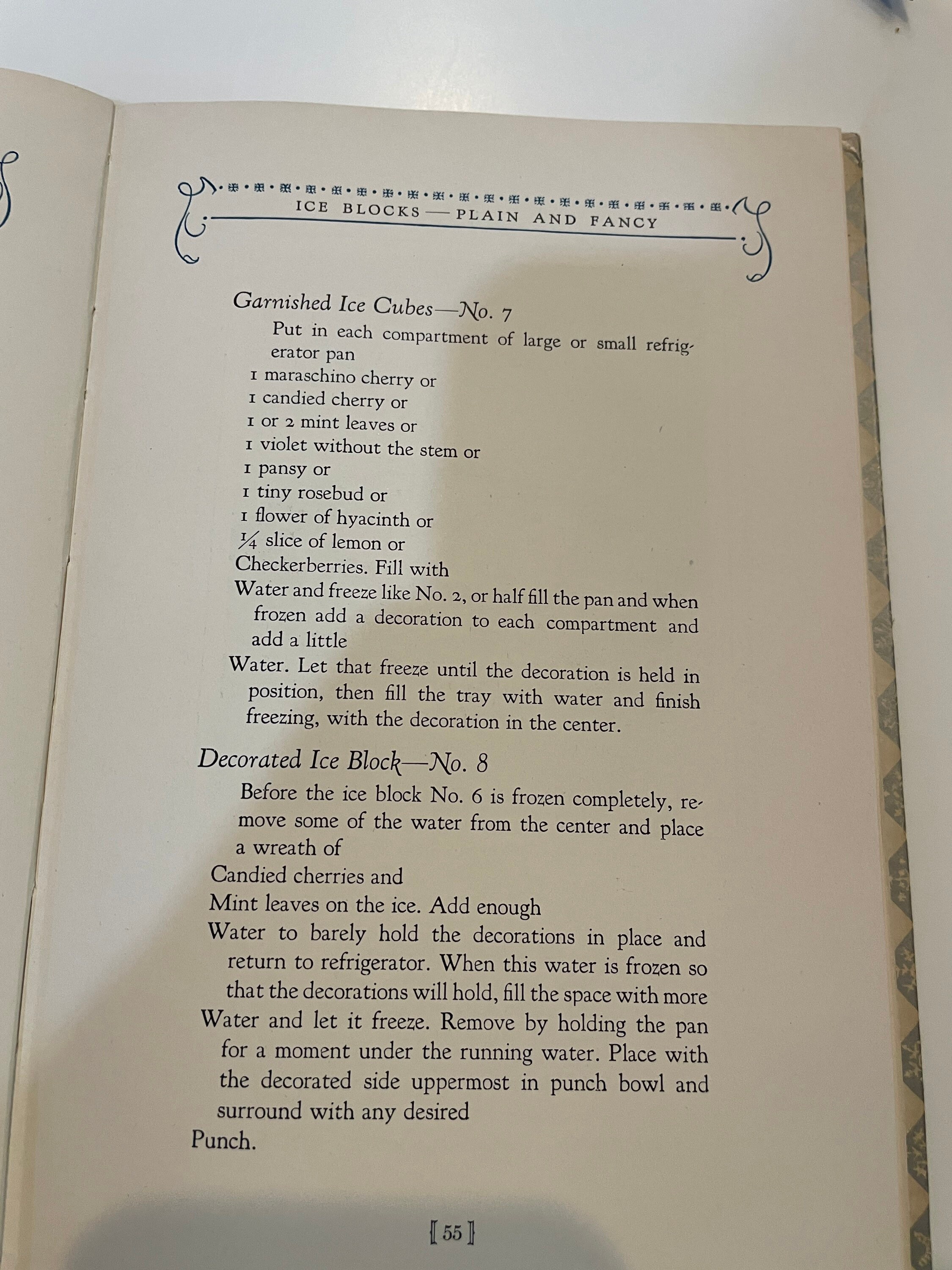 Electric Refrigerator Recipes and Menus Specially Prepared for Etsy