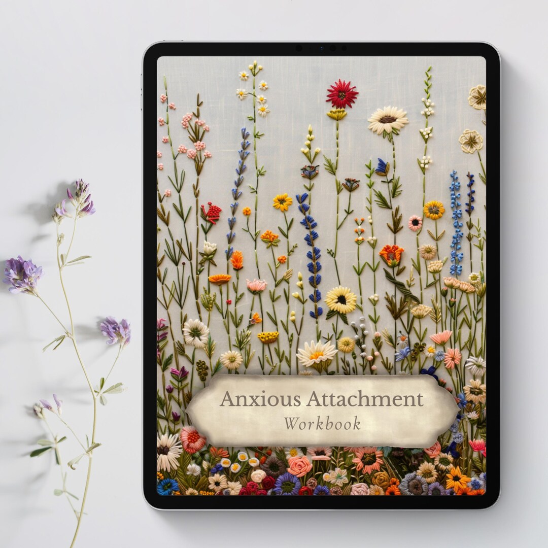 Instant Download Anxious Attachment Workbook | Healing Journal for ...