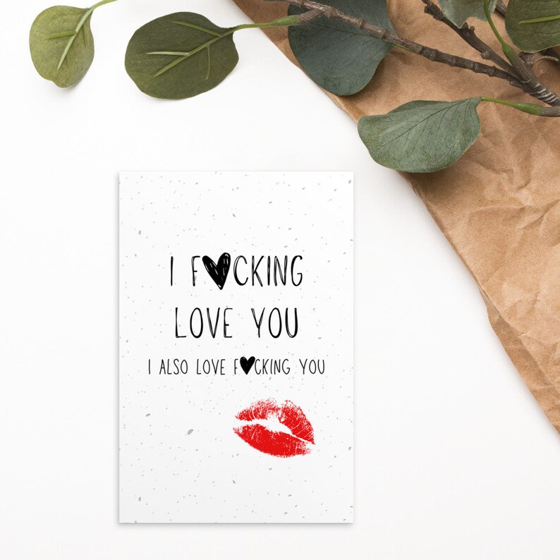 Funny Sex I Love Fucking You Card Card For Boyfriend Husband Love Card For Husband Card For Him I Fucking Love You Funny Naughty Anniversary Postcards Paper Party Supplies Vadel Com