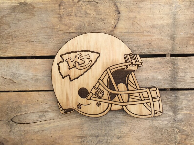 NFL Team Helmets Wooden NFL Team Helmets Football Team Signs Etsy