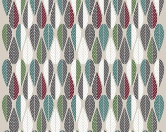 Cotton fabric Geometric print Scandinavian cotton fabric Home decor fabric