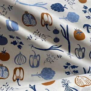 Cotton Canvas Fabric by the Yard, Scandinavian Fabric Home Décor Fabric ...