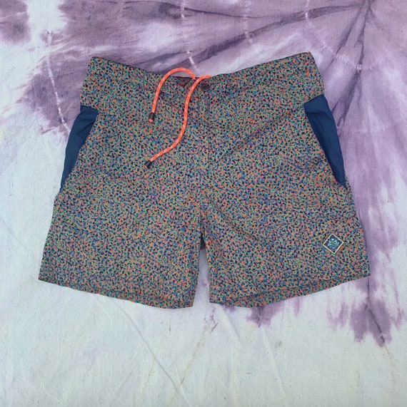 Kenzo Blue Ishihara Swim Shorts