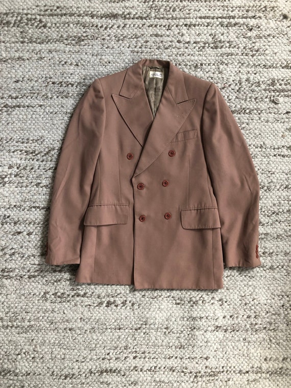 Vintage 1960s Double Breasted Blazer