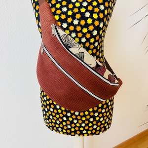 Crossbody, Umhängetasche, bunt, Tasche, Pusteblume, Muster, individuell, Unikat, Handarbeit, Lanawerk
