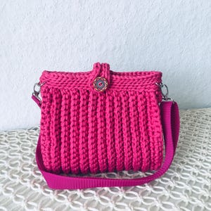 Crossbody, Umhängetasche, Tasche, weiß, beige, Handarbeit, Lanawerk