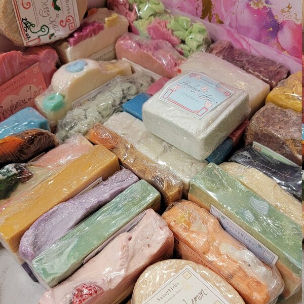 Random Soap Skinnies / Random Soaps / Mystery Grab Bag / Natural Skincare / Self Care Gifts / Free Shipping