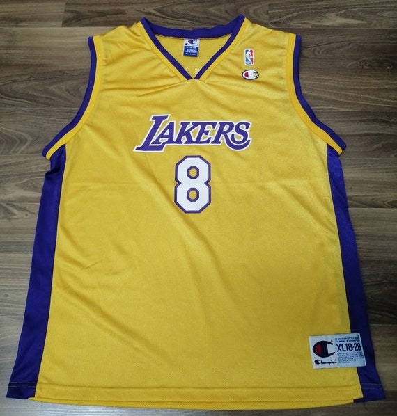 kobe bryant championship jersey