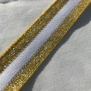 Sparkle Stretch Braid Trim for Cheer, Dance, Spirit or Team Apparel