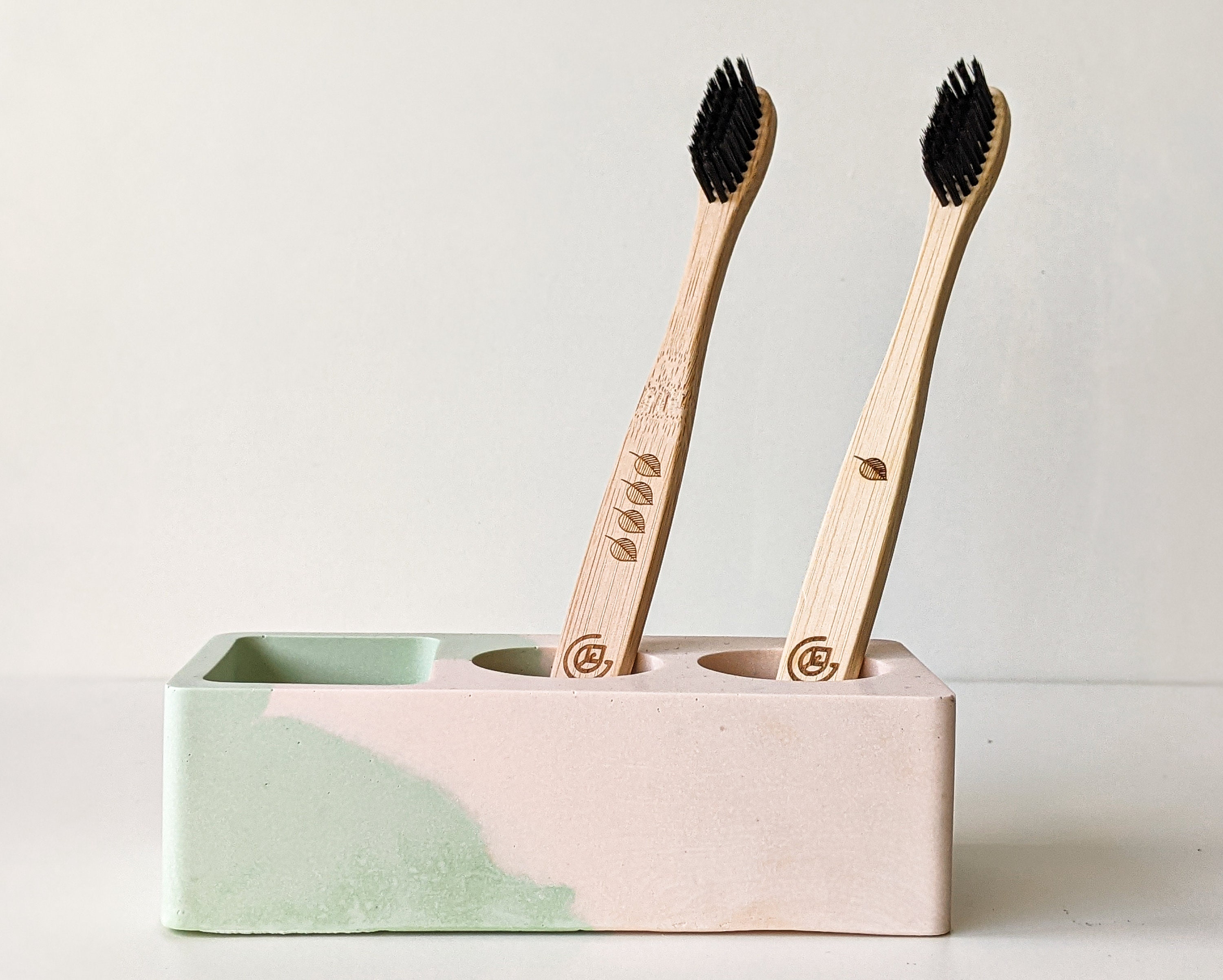 Toothbrush Holder with Soap Dish Etsy