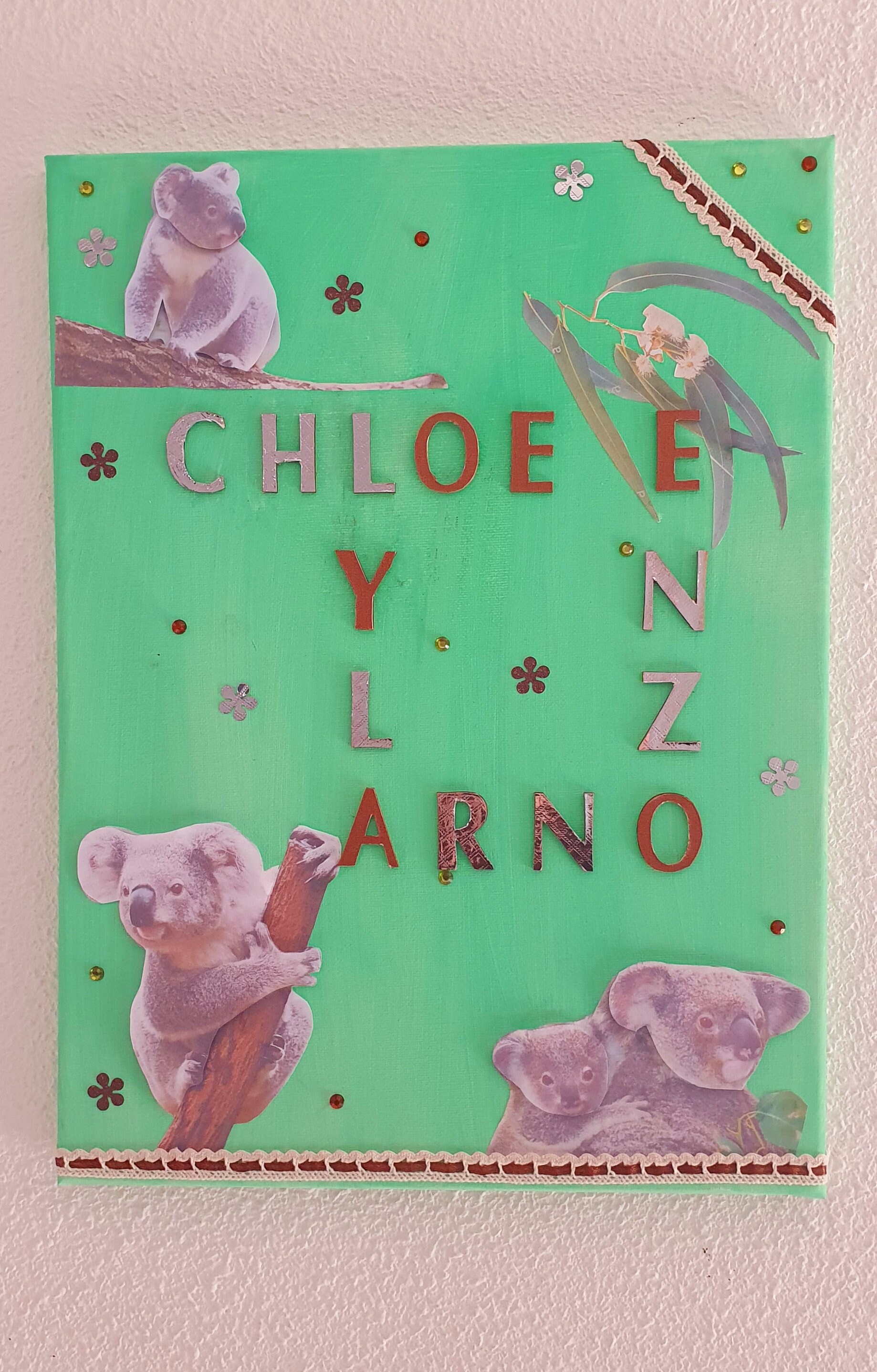 Tableau Scrabble Prénom