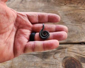 Small Sun Spiral Pendant