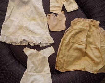 antique doll clothes