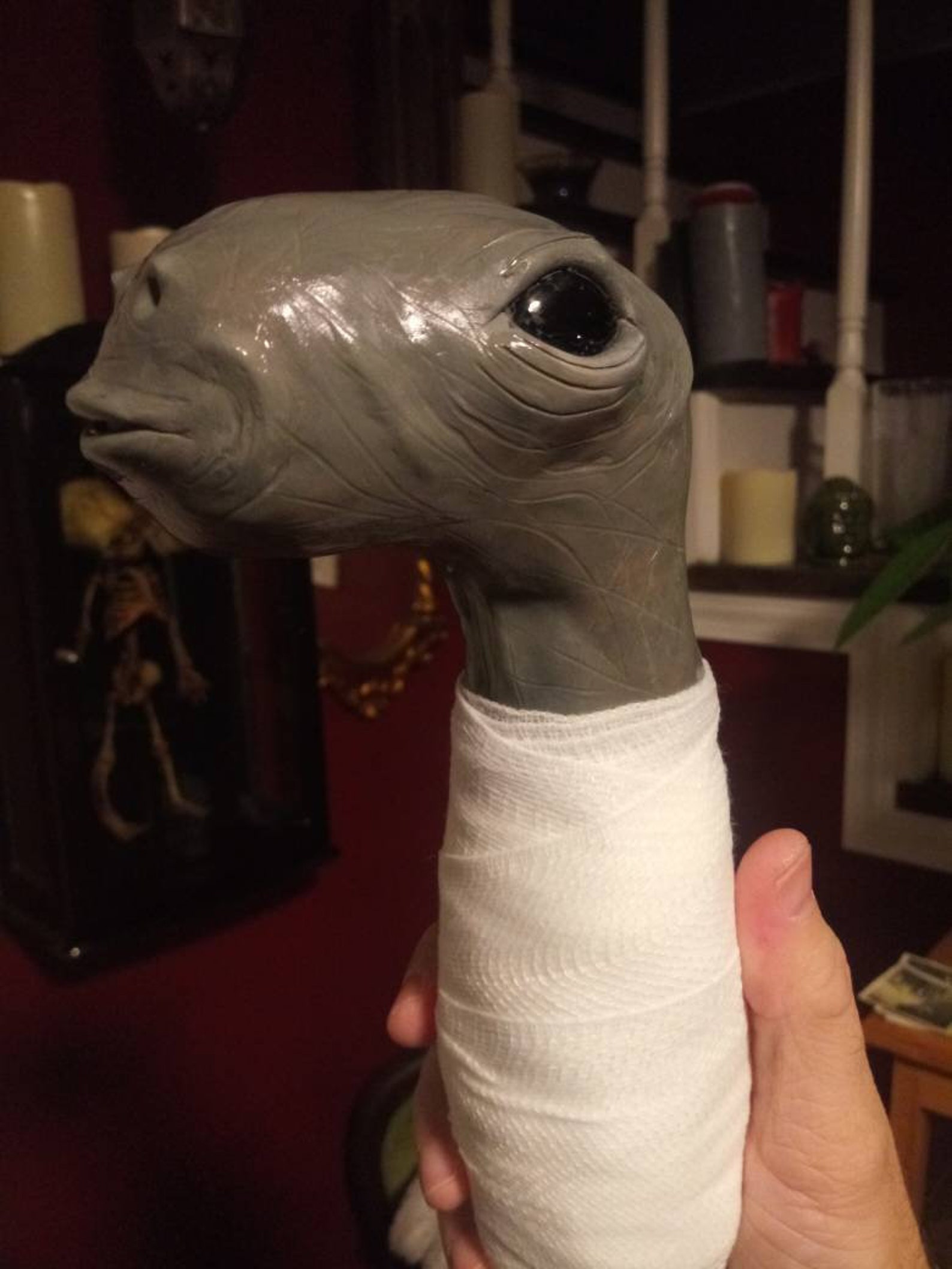 Eraserhead Grayscale Baby Life Size Sculpture Etsy