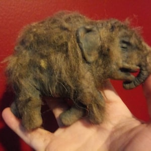 Wee Wooly, the Miniature Mammoth oddity sideshow attraction
