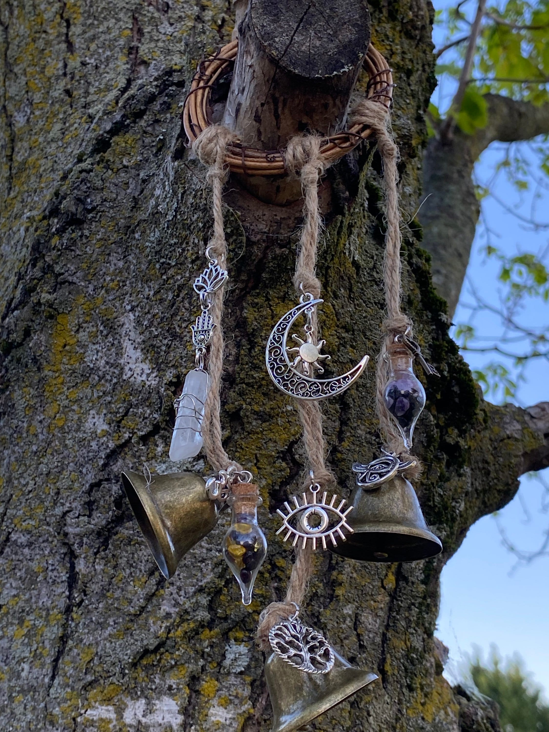 Witch Bells for Door Knob for Protection Supplies (14.5) - Holiday  Ornaments, Facebook Marketplace