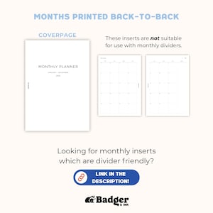 the back to back calendar is shown with a white background