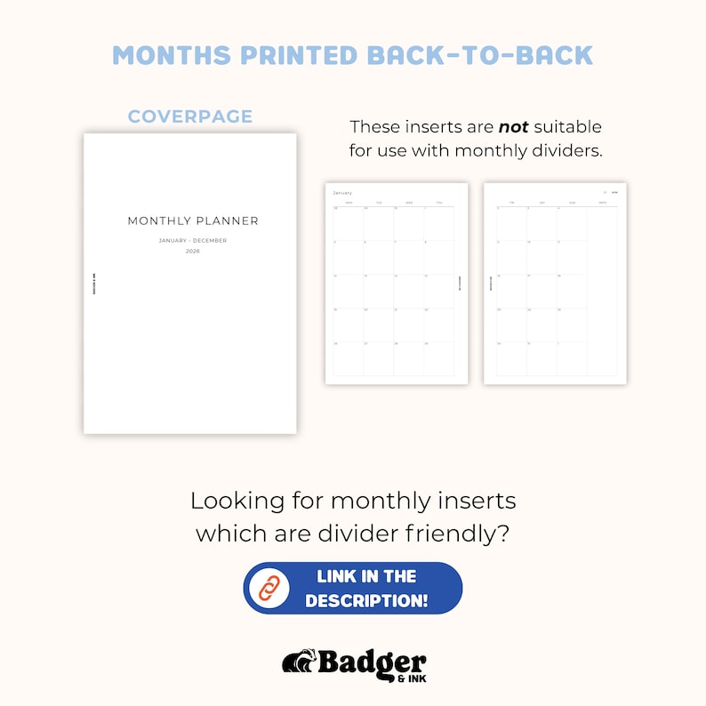the back to back calendar is shown with a white background