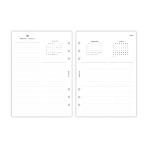a calendar with a white background and a white background