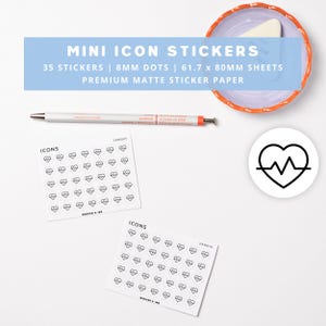 Cardio Stickers | Mini Icons | Cardio, Workout, Fitness, Exercise, Training | Fitness & Wellness Stickers