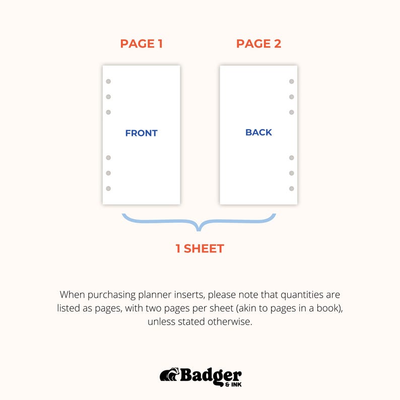 a diagram showing the size of two sheets of paper