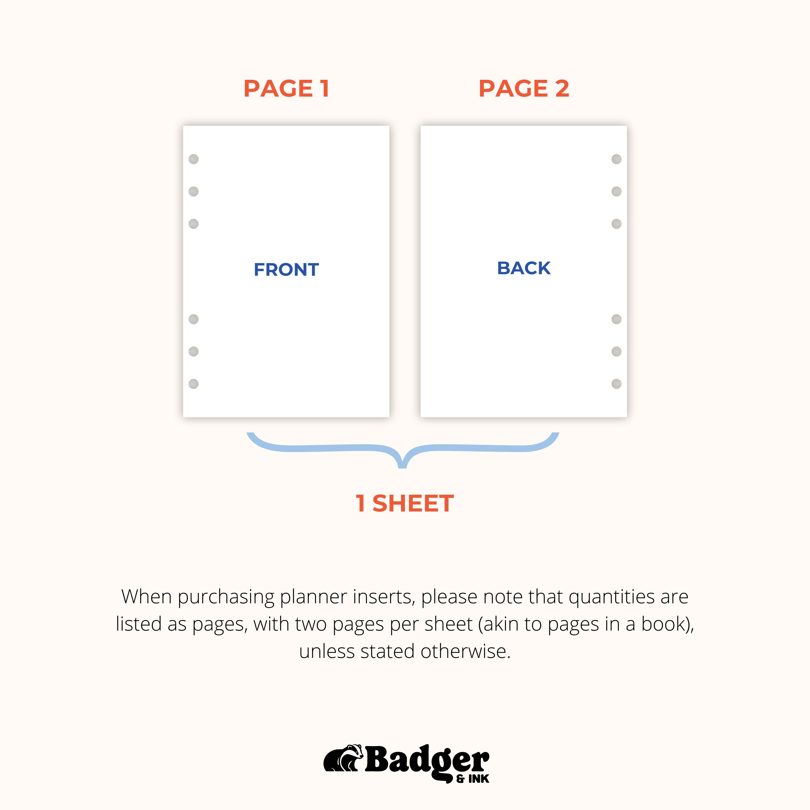 Course Overview A5 Planner Inserts | Filofax 6 Ring Binder | Academic ...