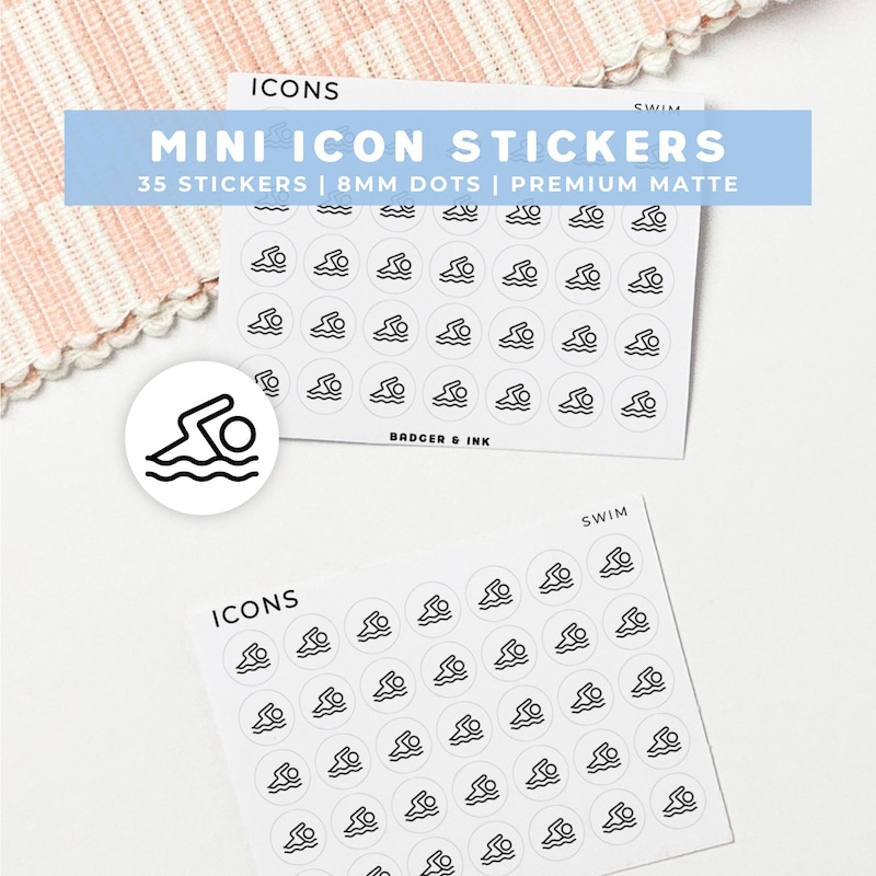 Exercise Class Stickers - Etsy UK