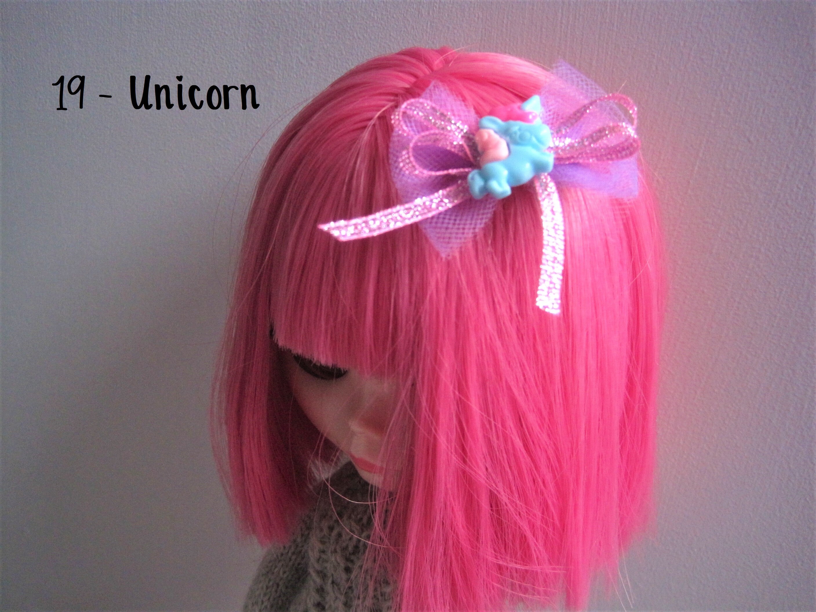 Kawaii Hair Clips for Blythe Cute Kawaii OOAK hair clips for Etsy