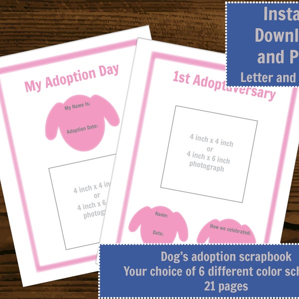 Adoption Photo Album Etsy