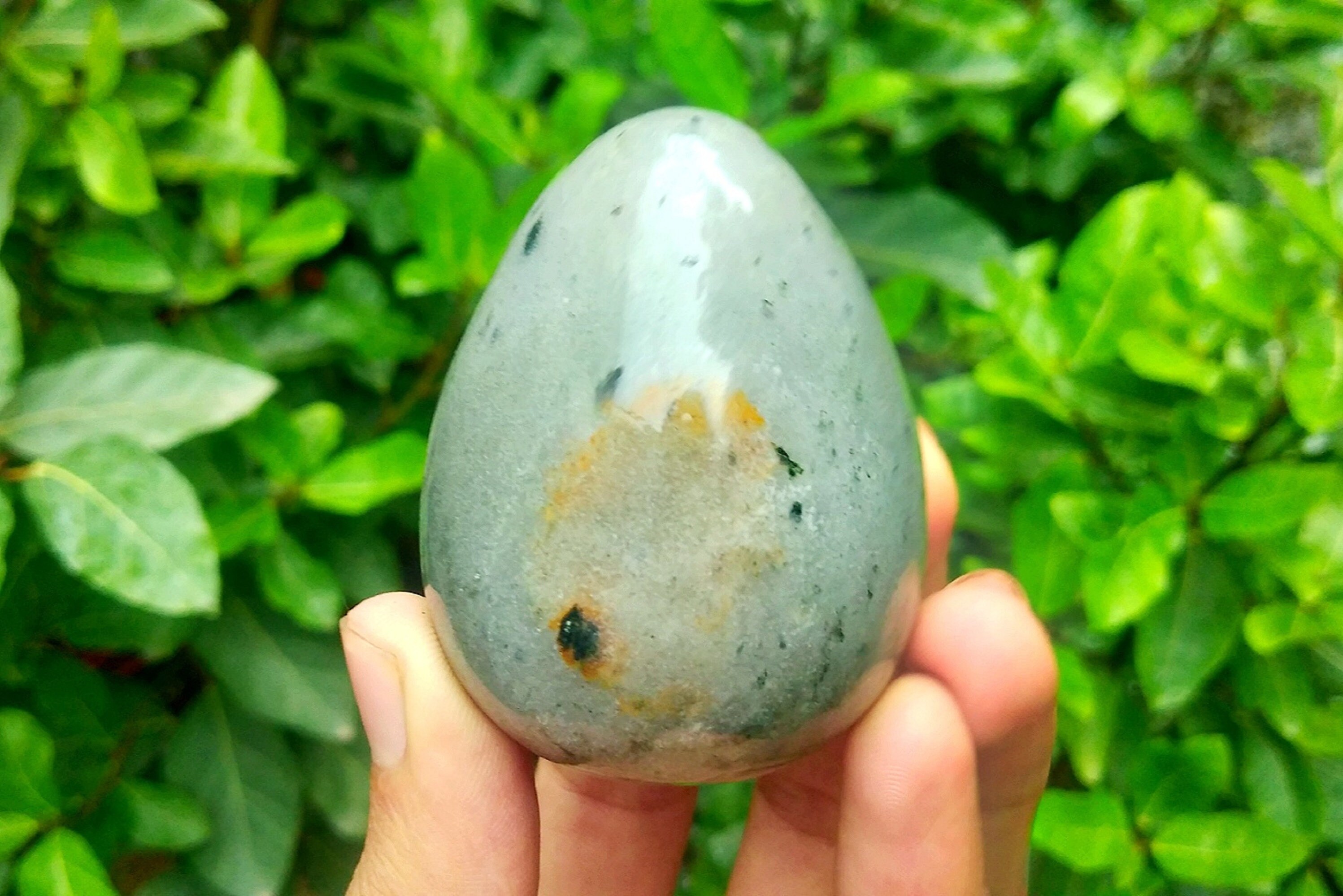 Beautiful Rare 65MM Grey jade Stone From Africa Healing Etsy