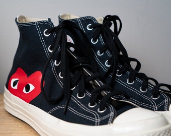 Buy BLACK Replacement Converse Chuck 70s High Top Laces Extra Online in  India - Etsy