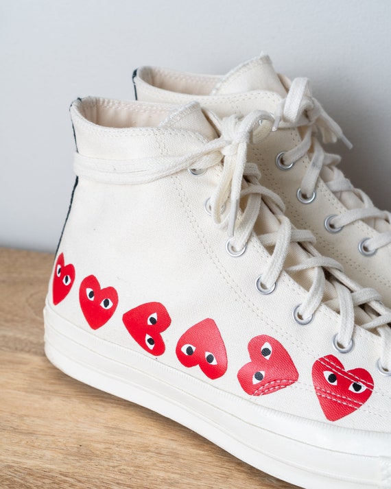 cdg converse shoelaces