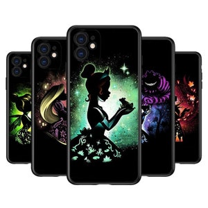 Cartoon Princess Silicone Cover For Apple iPhone 15 Pro Max iPhone 14 13 12 Mini 11 Pro XS MAX XR X Plus Phone Case