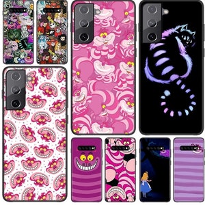 Soft Cover Cheshire Cat Alice For Samsung Galaxy S24 S23 S22 S21 S20 FE Ultra S10 S10e Lite S9 S8 S7 Edge Plus Phone Case