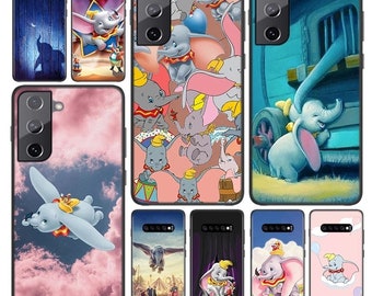 Para Samsung Galaxy S10 S9 8 9 Caricaturas Disney Elefante Note Dumbo Blando Estuche Cubierta 