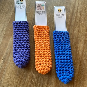 Freeze Ice Pop Cozy Sleeve Holder