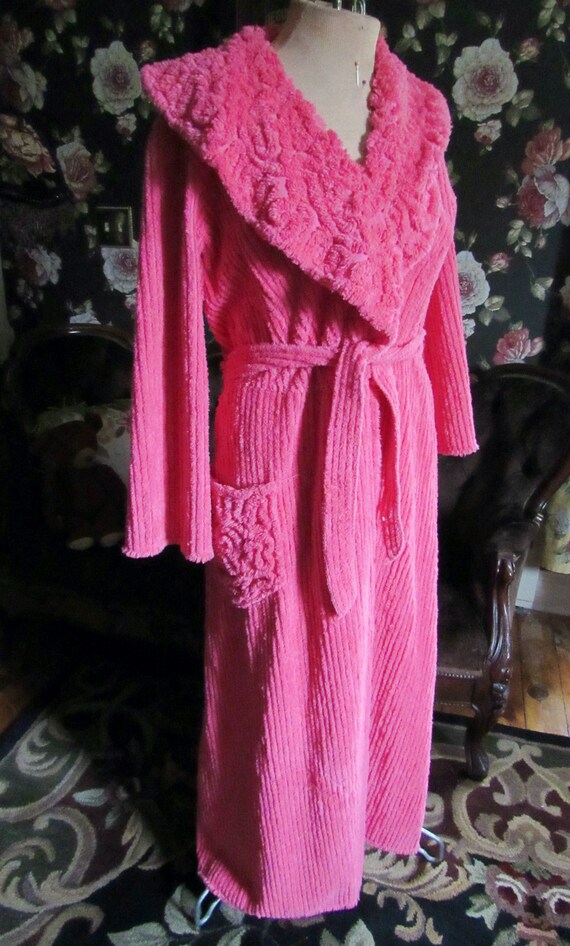 Vivacious Pinup Pink 1940s EVERWEAR Vintage Chenil