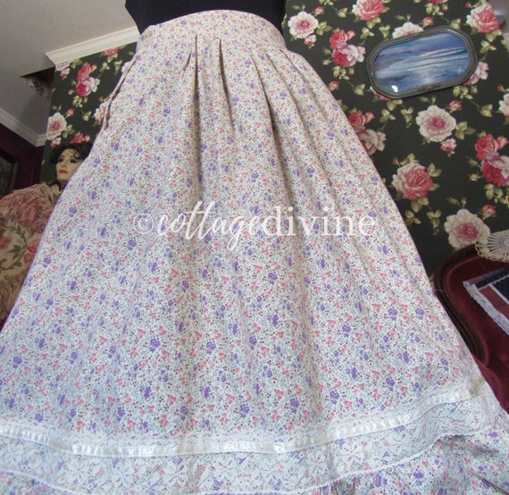 Wildflower Meadow Calico Gunne Sax Gunnies Vintag… - image 1