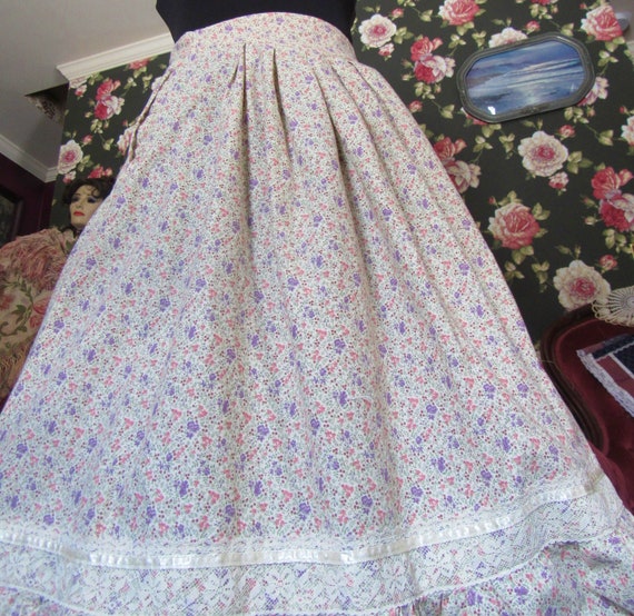 Wildflower Meadow Calico Gunne Sax Gunnies Vintage