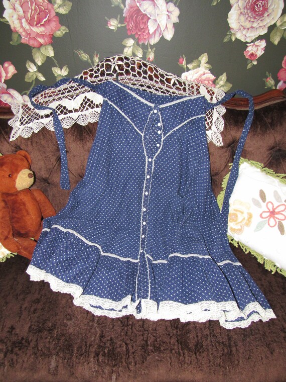 Pink Rosebuds Gunnies Gunne Sax Vintage Ruffle Lac