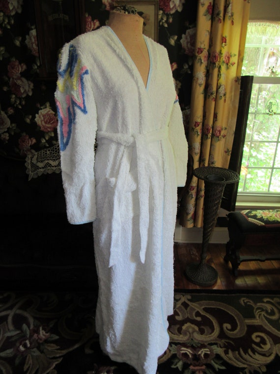 Rare Early Canyon Group Damze Chenille Robe Vintag